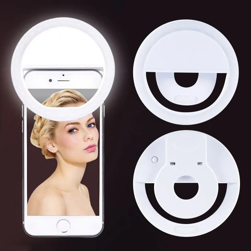 Photography Lighting Continuous - Anillo de luz LED recargable por
