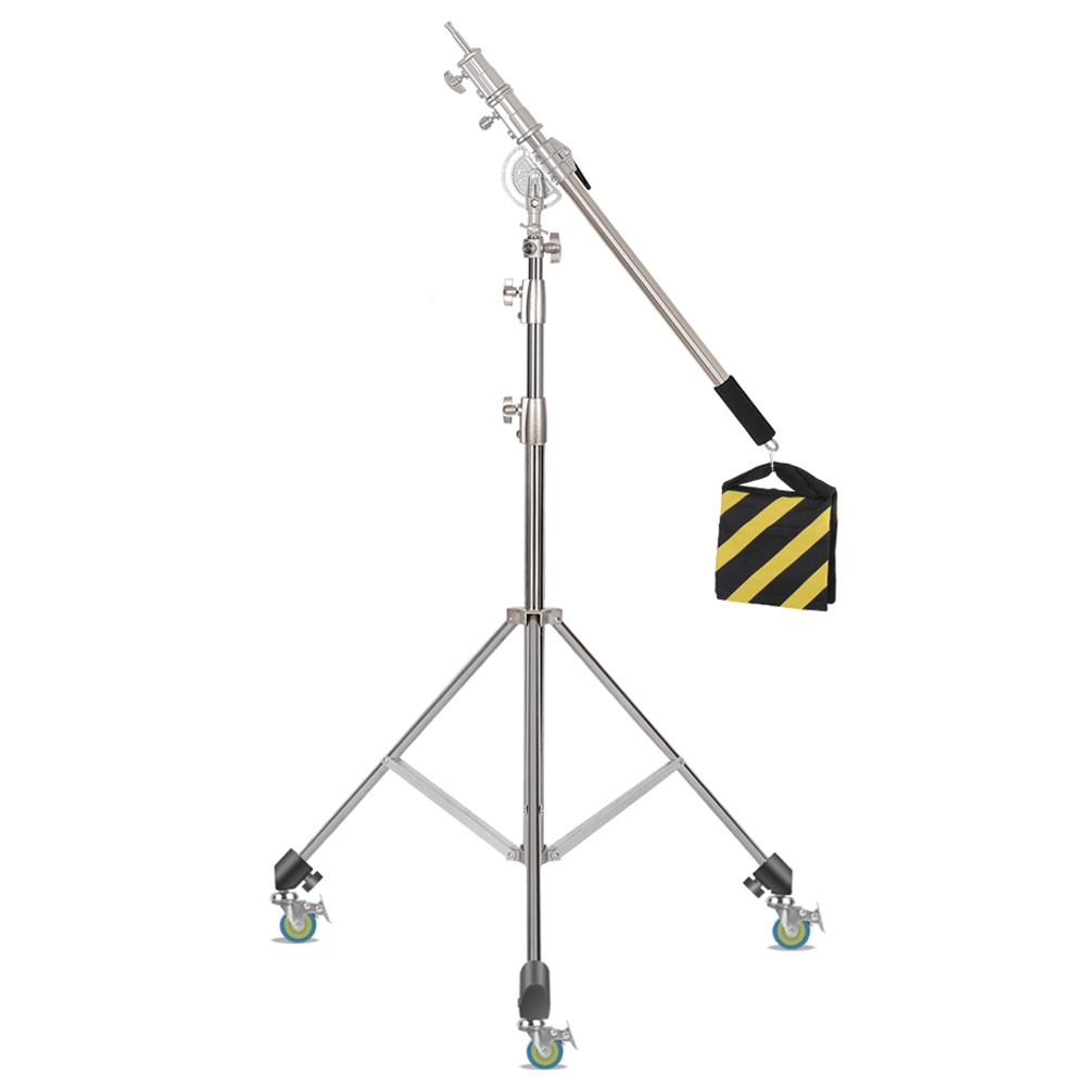 Boom Arm Stand - Soporte de luz de acero inoxidable