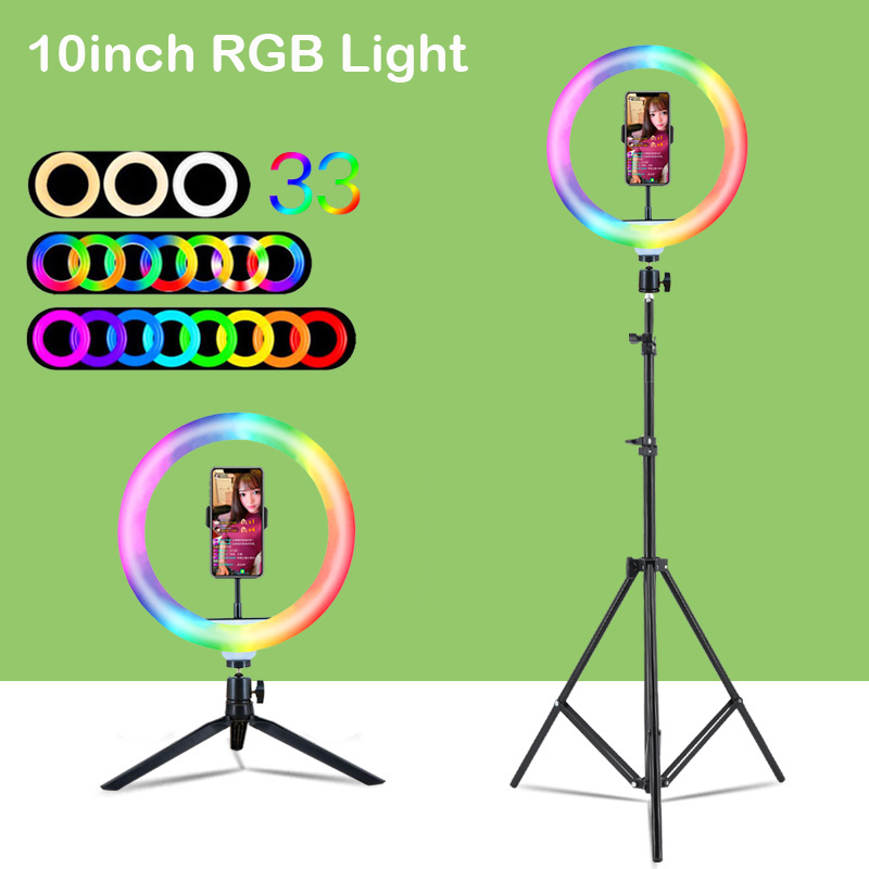 Photography Lighting Rgb - Aro de Luz LED RGB de