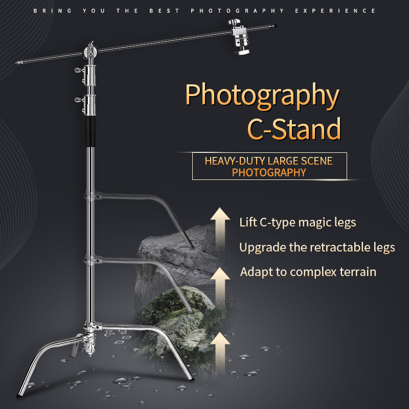 Boom Arm Stand - Soporte de fotografía con soporte en