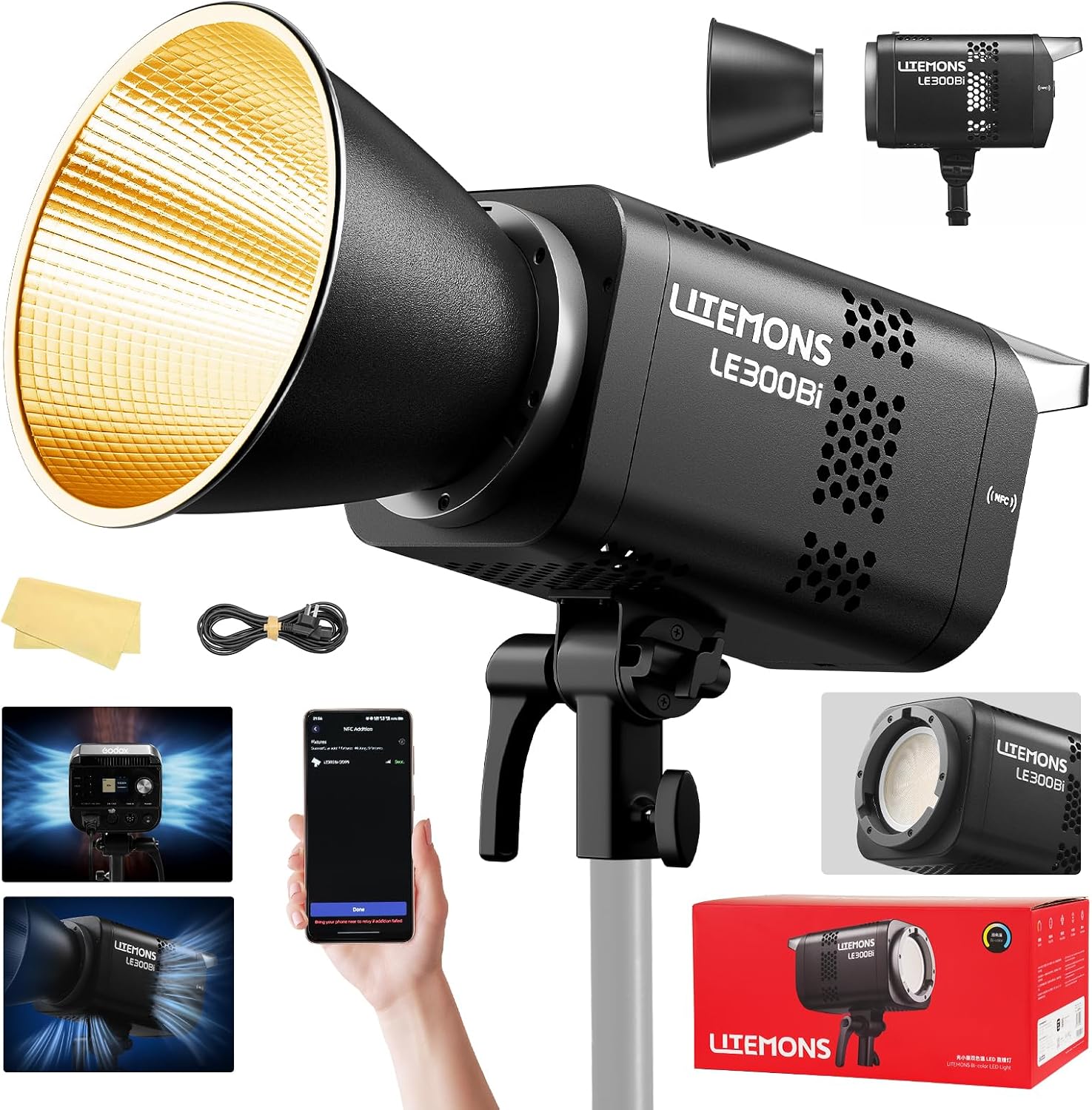 Photography Lighting Rgb - Kit de Iluminación LED RGB para