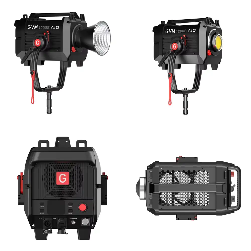 Photography Lighting Continuous - GVM SD1200B AIO 1200W, Luz LED