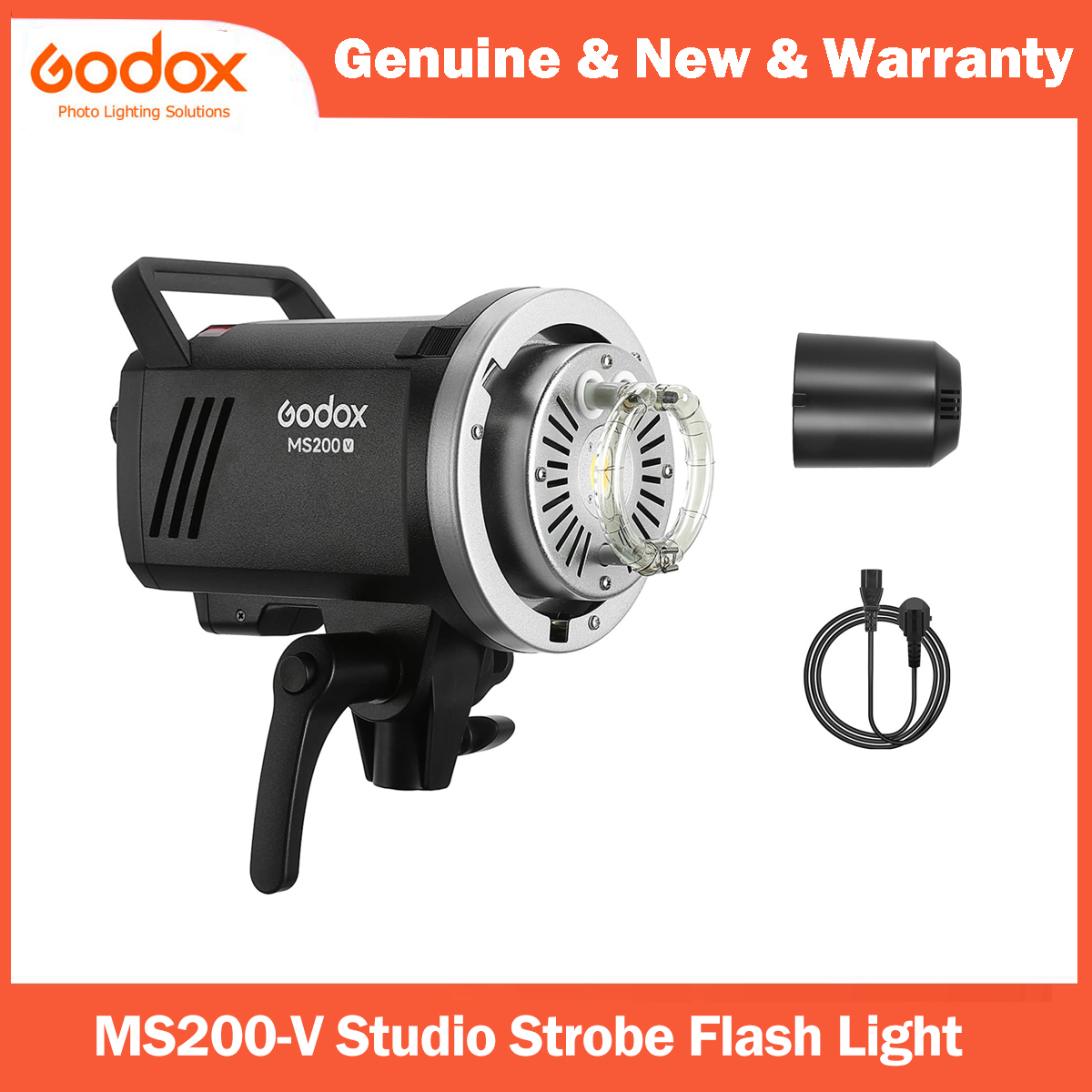 Photography Lighting For Portraits - Godox MS200V luz de Flash estroboscópica
