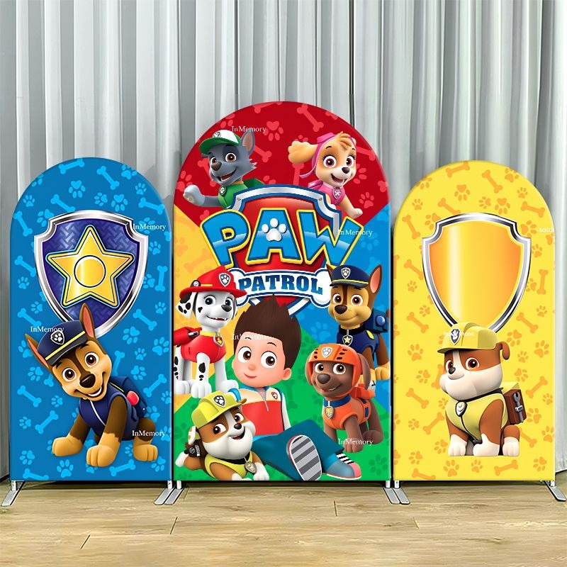 Photography Lighting Backdrop - Fondo de Arco de Paw Patrol,