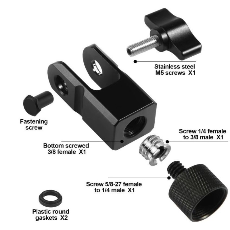 Adaptador de Micrófono DT76 de - Boom Arm Stand reseña y precio