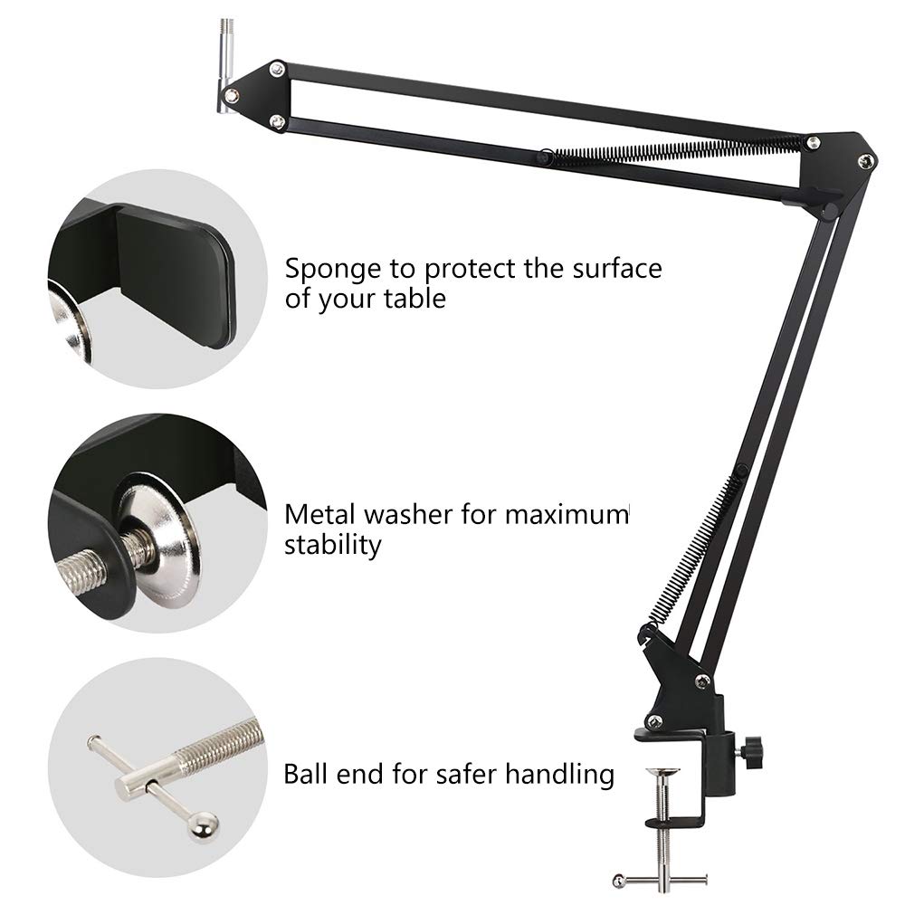 Soporte de brazo articulado pa - Boom Arm Stand reseña y precio