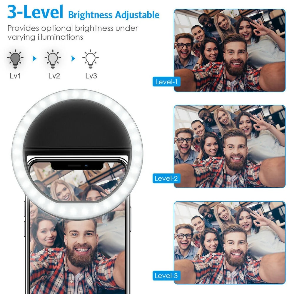 Anillo de luz LED recargable p - Photography Lighting Continuous reseña y precio