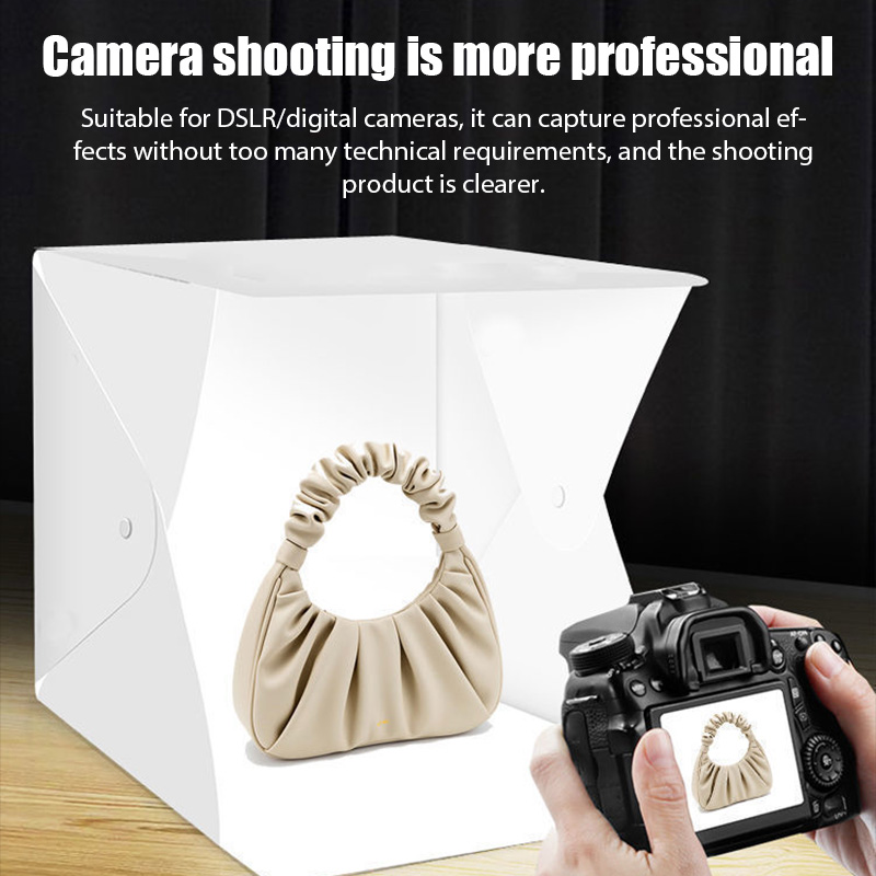 Caja de luz Mini caja de estud - Photography Lighting Backdrop reseña y precio