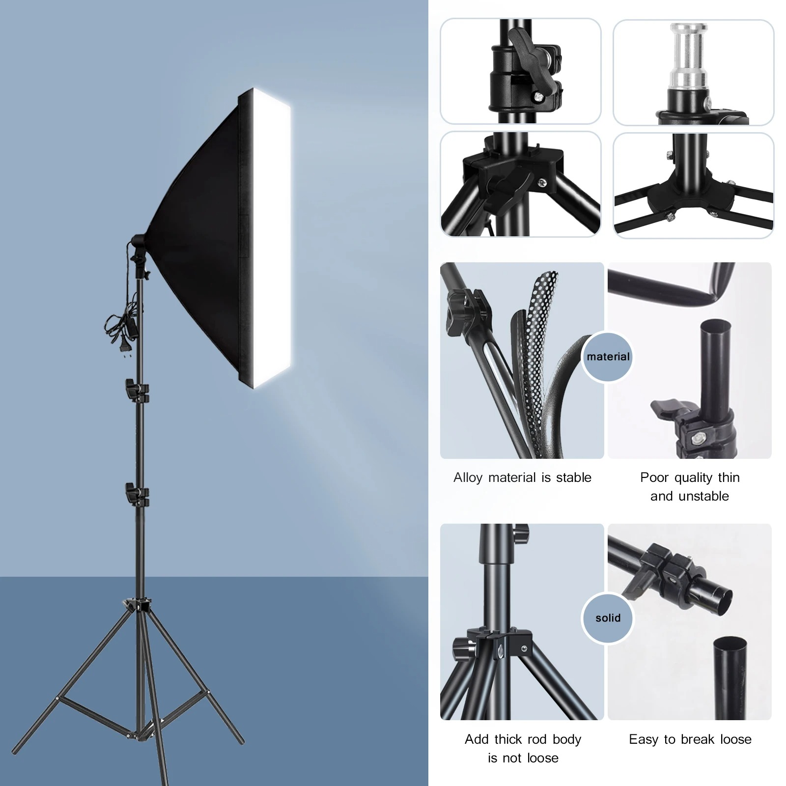 Softbox de fotografía profesio - Photography Lighting Continuous reseña y precio