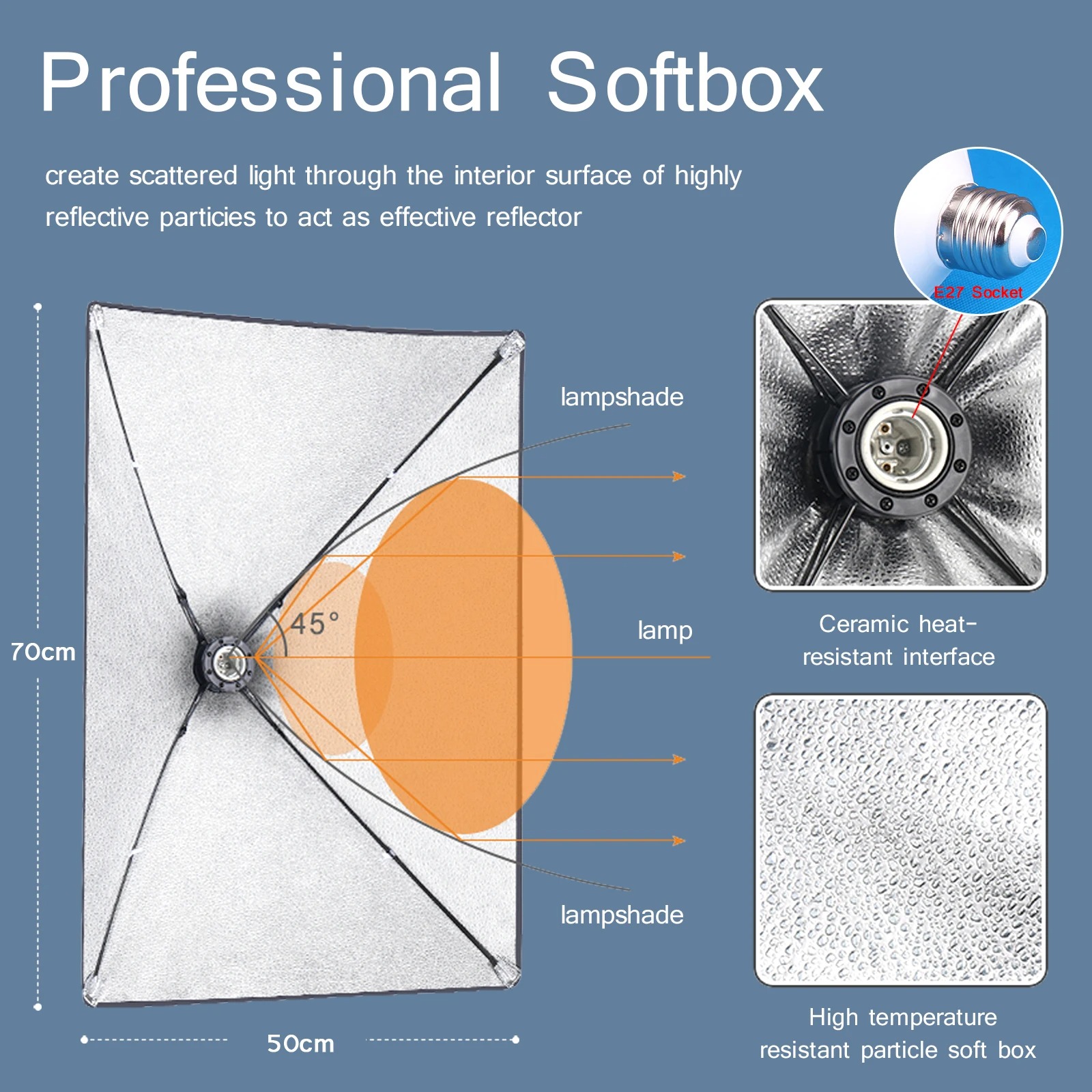 Softbox de fotografía profesio - Photography Lighting Continuous reseña y precio