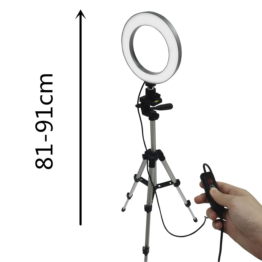 Anillo de luz LED para selfies - Photography Lighting Continuous reseña y precio