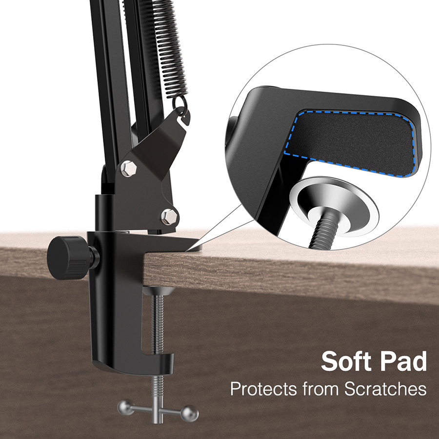 FIFINE brazo de micrófono, bra - Boom Arm Stand reseña y precio