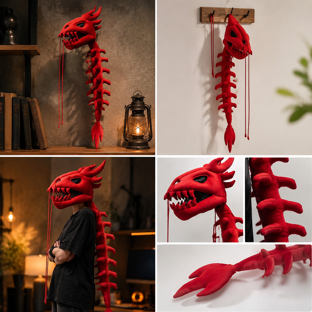 Máscara de Cráneo de Dragón co - Photography Lighting Style reseña y precio