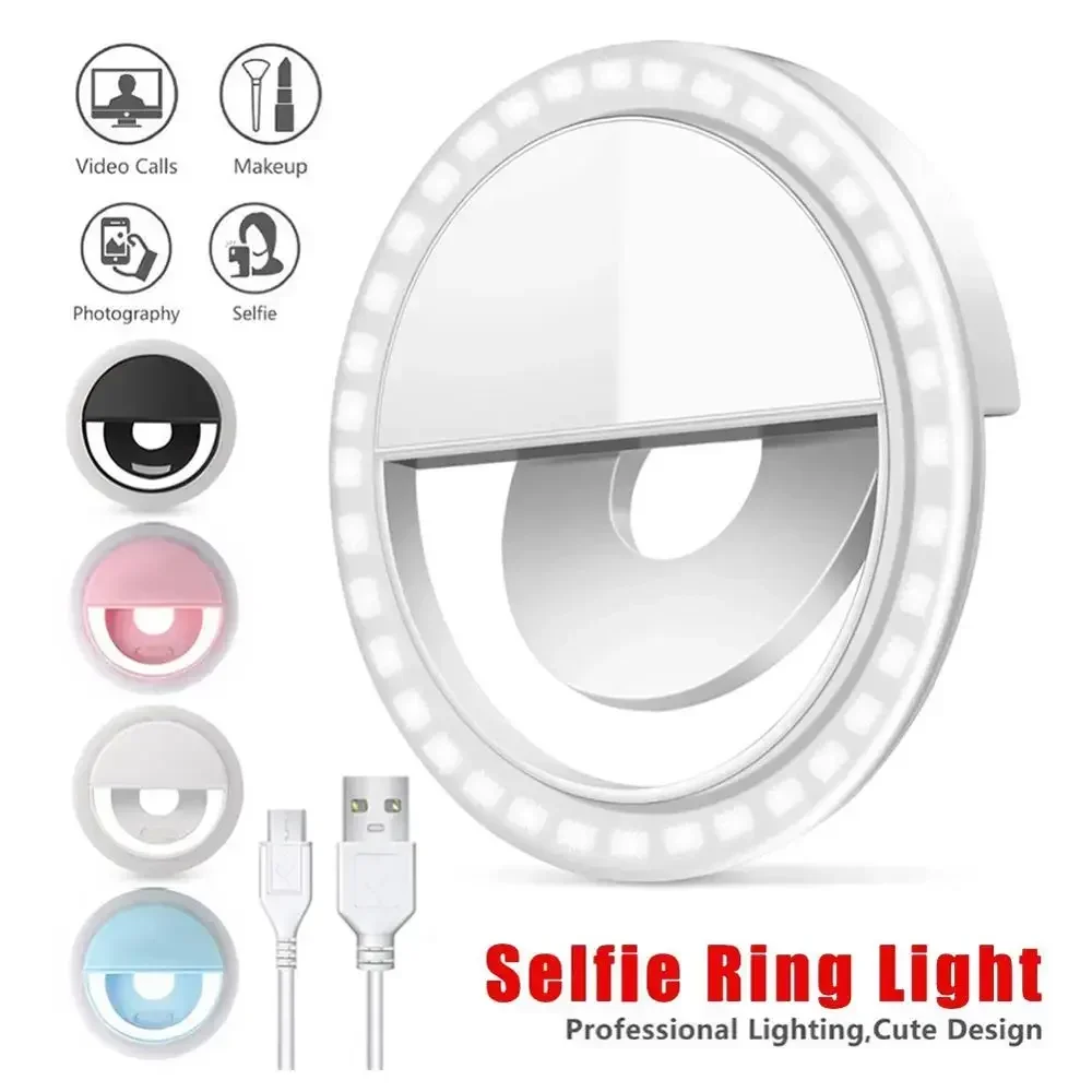 Anillo de luz LED para Selfie, - Photography Lighting Continuous reseña y precio
