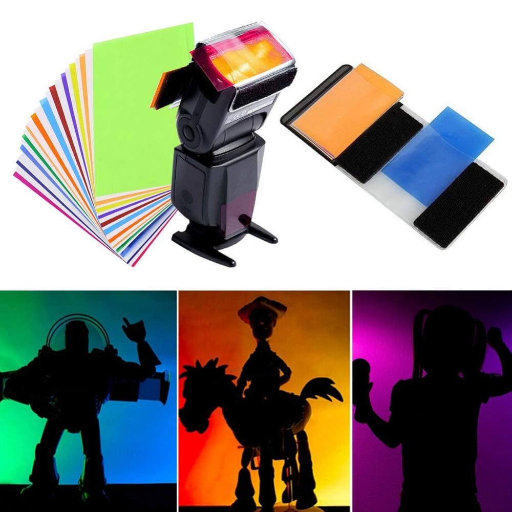 Kit de 12 Filtros de Gel para  - Photography Lighting For Portraits reseña y precio