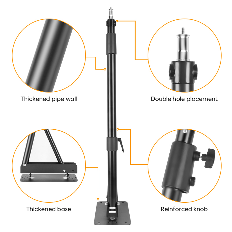 Soporte de luz de brazo de sop - Boom Arm Stand reseña y precio