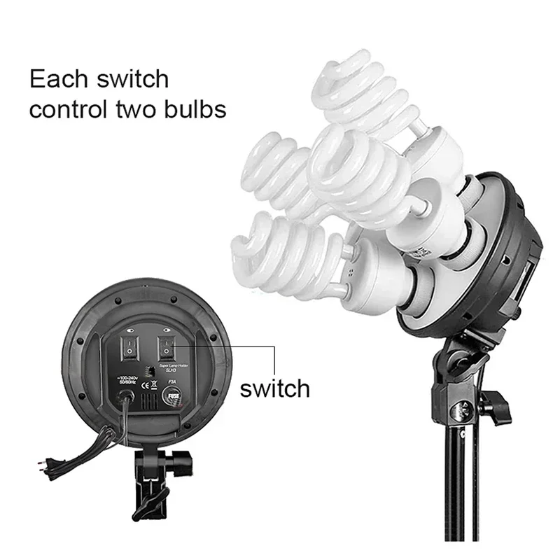 Kit de iluminación para estudi - Photography Lighting For Portraits reseña y precio