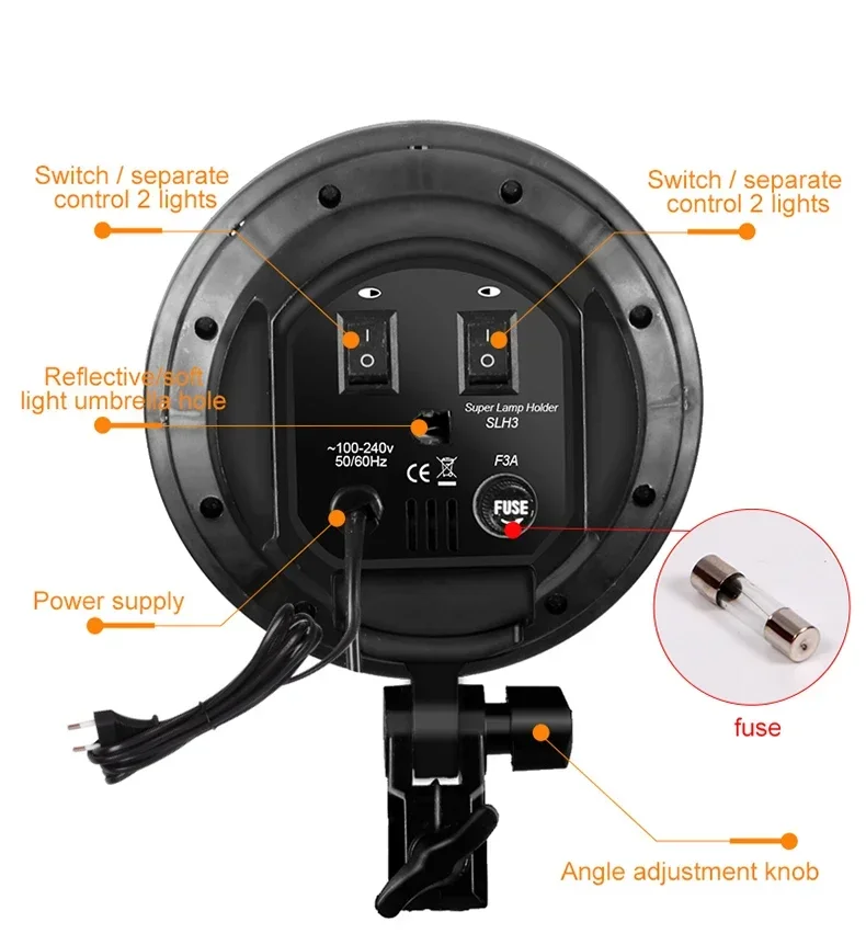 Kit de iluminación para estudi - Photography Lighting For Portraits reseña y precio