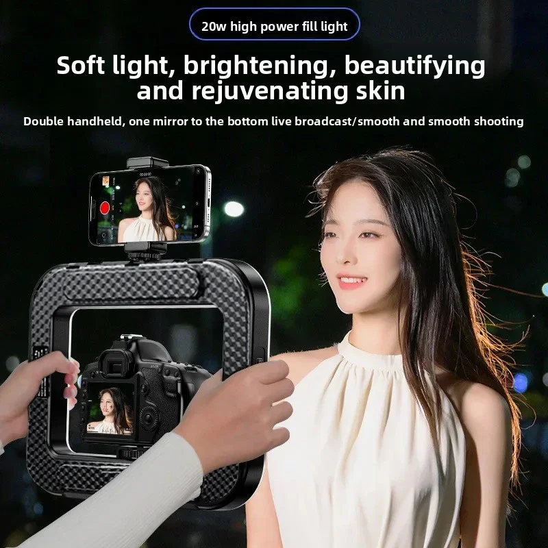 Luz LED de anillo portátil de  - Photography Lighting Continuous reseña y precio