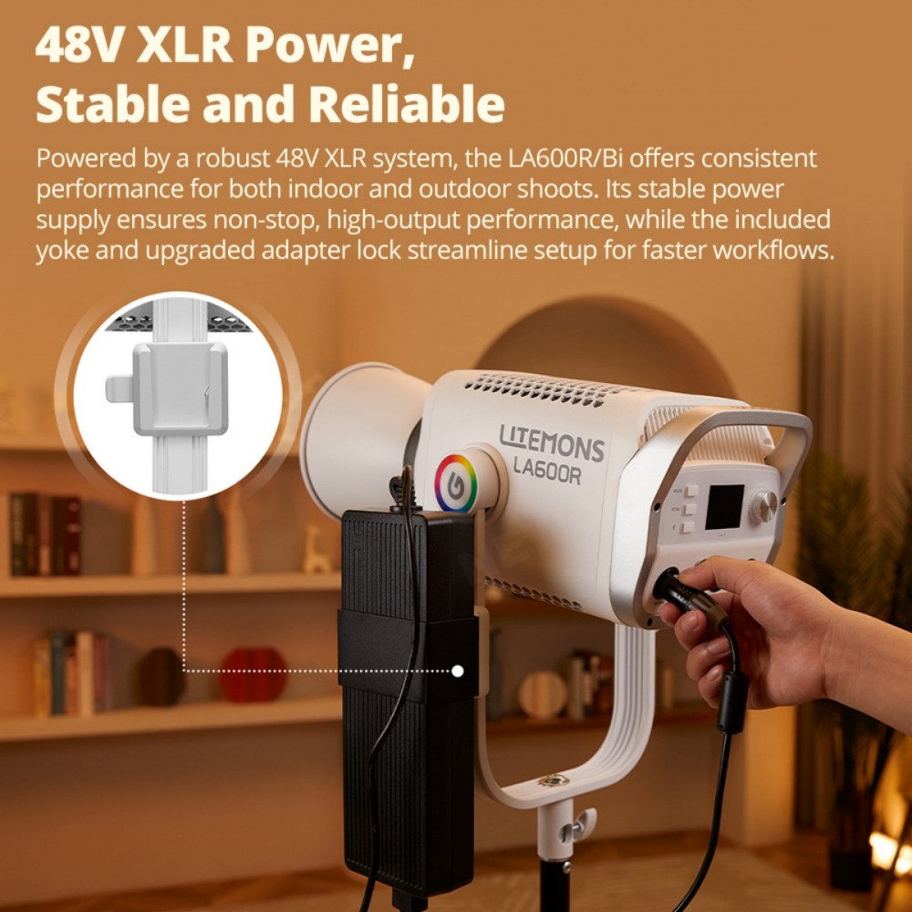 Luz LED Godox LITEMONS LA600Bi - Photography Lighting For Portraits reseña y precio