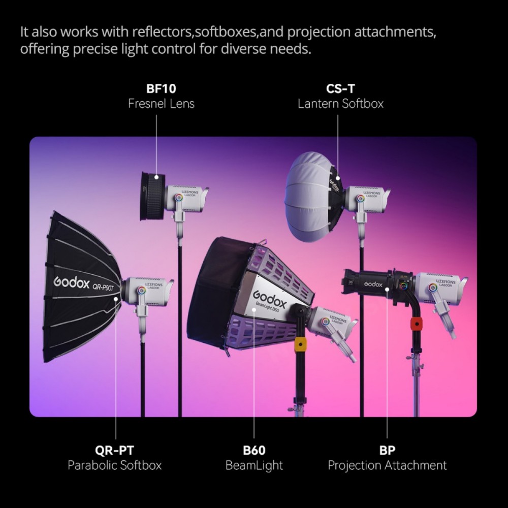 Luz LED Godox LITEMONS LA600Bi - Photography Lighting For Portraits reseña y precio