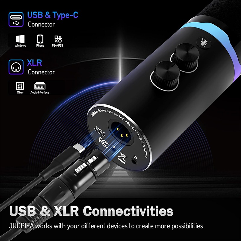 Micrófono USB para Juegos con  - Boom Arm Stand reseña y precio